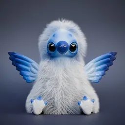 Blue Dodo Bird