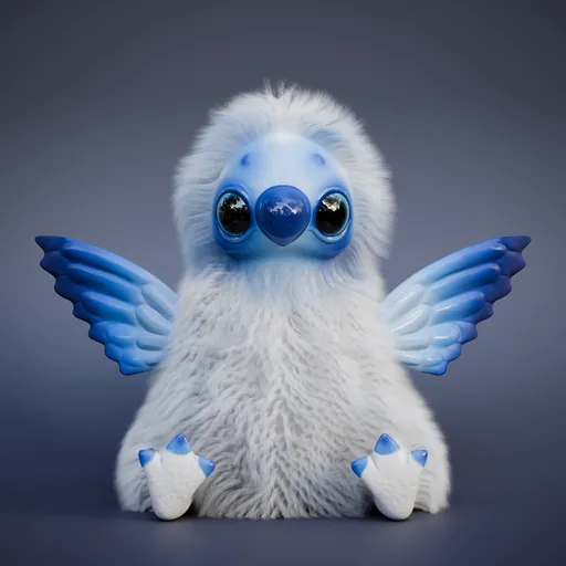 Blue Dodo Bird