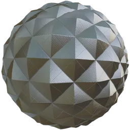 Silver Squares pyramid