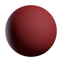 Red Lacquered Wood Board