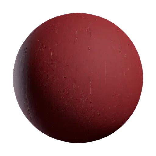 Red Lacquered Wood Board