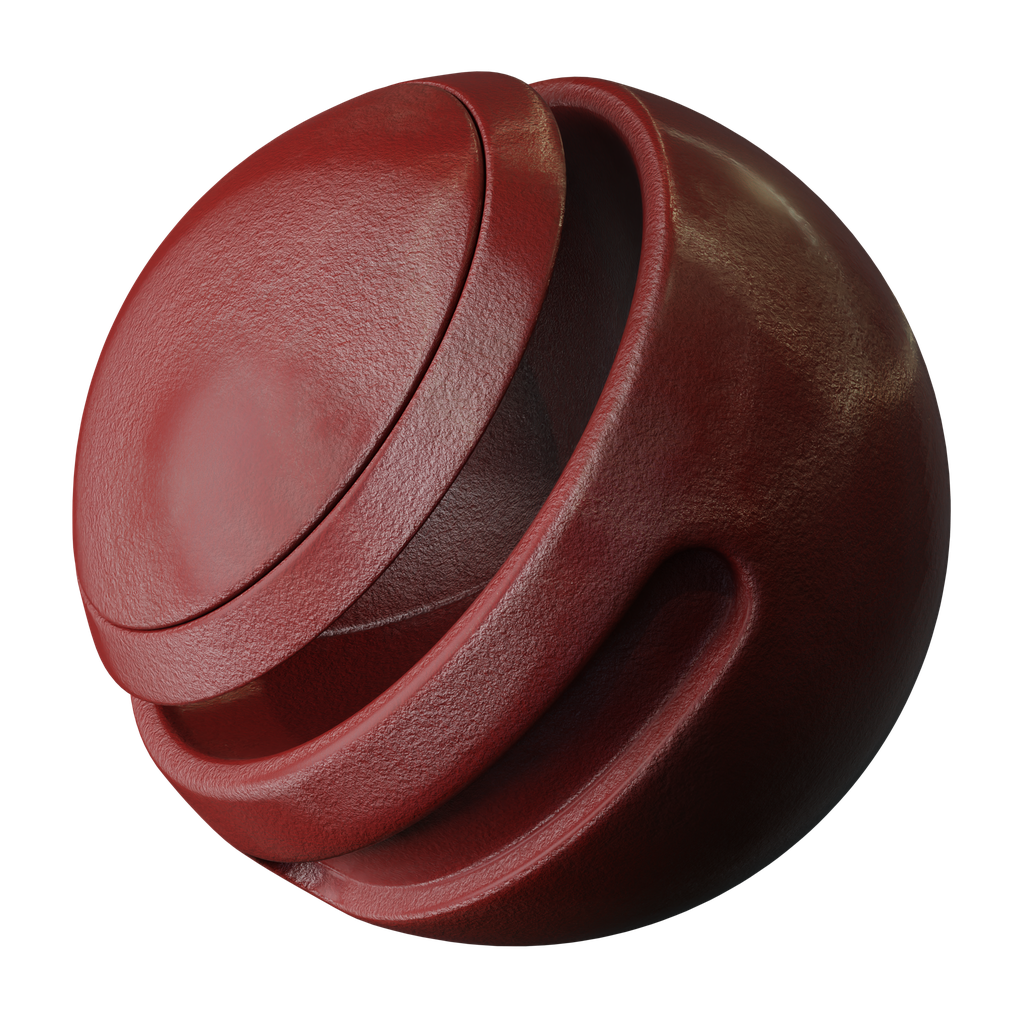 BlenderKit | Download the FREE Red plastic material