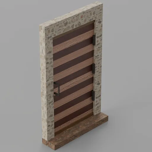Rectangular Plank Door