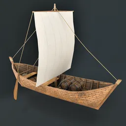 Early Medieval Boat- Brugge Boot
