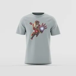 Iron Man  Blast Graphic T-Shirt