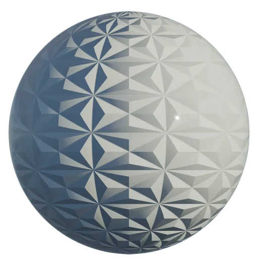 High-quality PBR kitchen wall glass tile texture for 3D rendering, perfect for Blender and other 3D applications.