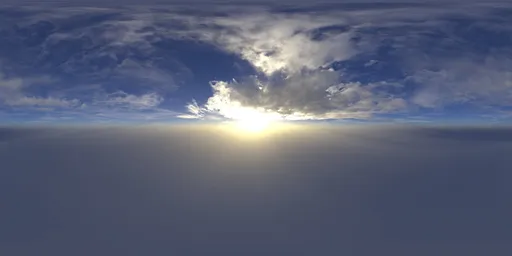 Wispy Clouds Morning Sky