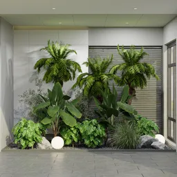 Tropical Atrium Garden