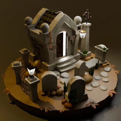 Cemetry spooky