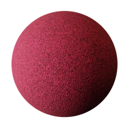 Bouclé upholstery fabric Chili Red