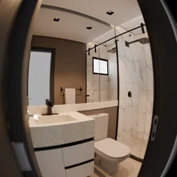 Compact bathrom
