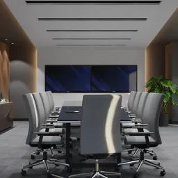 Corporate boardroom
