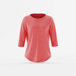 Women Stretch Cotton Tee
