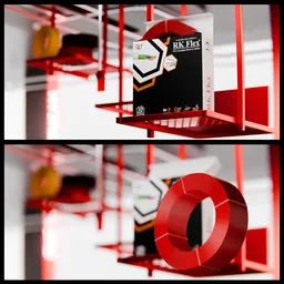 Pvc Insulate wire animation