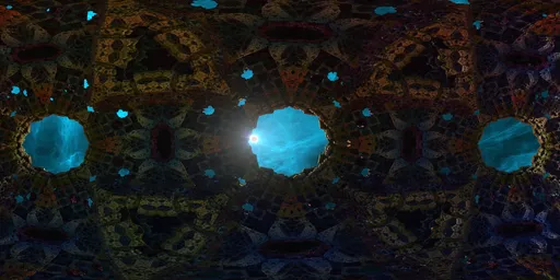Sci-fi Space Object Scene