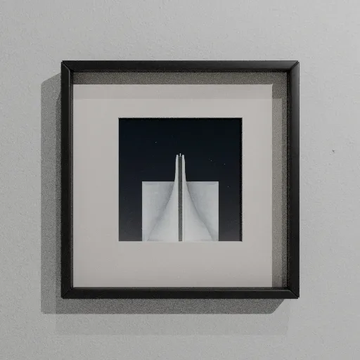 Picture Frame Abstract Architecture