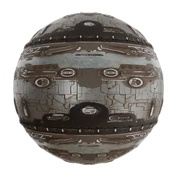 PBR Scifi Panel