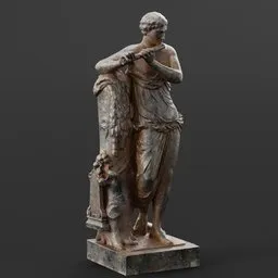 statue of Iron Mercury