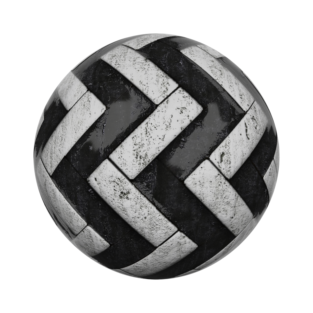 Floor Tile FREE 3D tiles materials BlenderKit