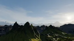 Cinematic Mountain Highlands