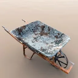 Rusty Wheelbarrow