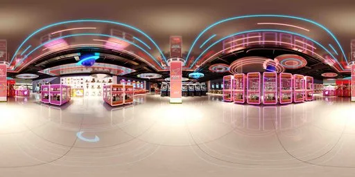 Neon Light Arcade World