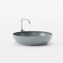 Round Modern Sink