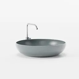 Round Modern Sink
