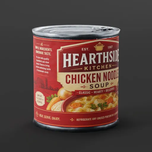 Canned Chicken Noodle Soup