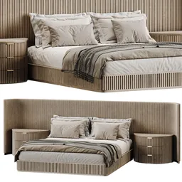 Byron extended panel bed