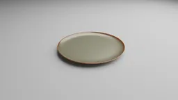 Fine Dining Ceramic Plate
