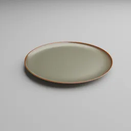 Fine Dining Ceramic Plate