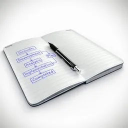 Notebook with Pen