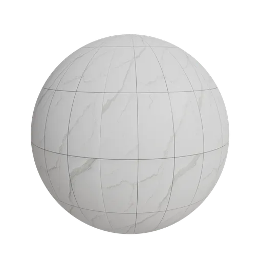 White marble tiles