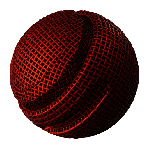 Metal Mic Red