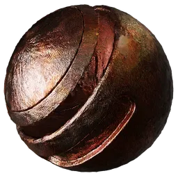 Metal Rust Pink Foil