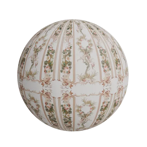 Vintage rice paper wallpaper