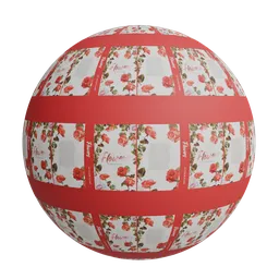 Floral-themed book cover
