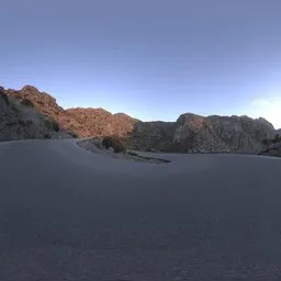 Sunset Mountain Road