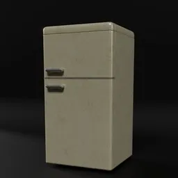 Vintage Refrigerator