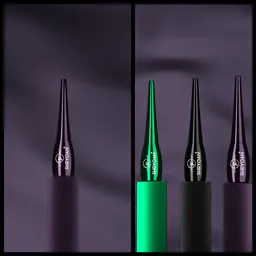 Eyeliner on podium animation