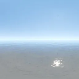 Pure Intense Blue Sky