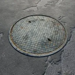 Manhole cover 04