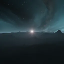 Sci fi Alien Small Planet