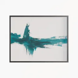 Abstract Painting Gestural-Inspired
