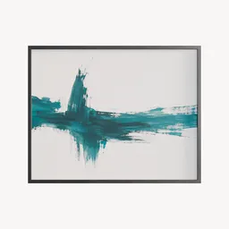 Abstract Painting Gestural-Inspired