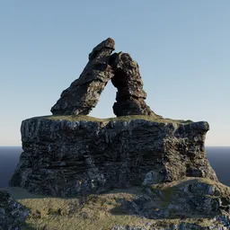 Arch Rock Formation Ground