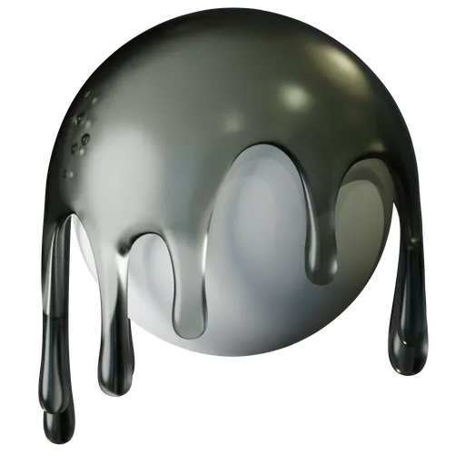 Procedural Pearl  Painted Plastic