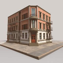Classic Apartment Building 2