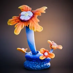 Stylized Sea Plant